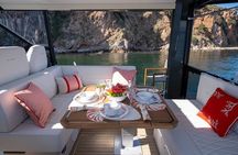 Fully Private luxury Yacht to Symi-All inclusive Experience 8 hrs