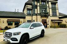 2 to 5 Guests Fredericksburg Private Mercedes SUV Wine Tour