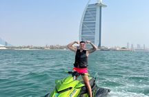 45Min Jet Ski to Burj Al Arab & Burj Khalifa View.