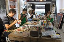 Tangier Ceramic Painting Workshop with Local Artist
