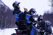 Driving Ski-Doo Snowmobile Adventure 5 Hours Photos included