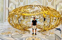  City Tour: Abu Dhabi Grand Mosque, Qasar Al Watan& Louvre Museum