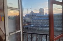 Fun Painting Class in a Professional Art Studio with a View