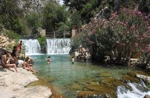  Algar Waterfalls with Transfer from Alicante and Benidorm