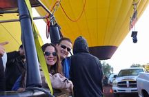 Balloon flight Teotihuacan, Breakfast in a cave Pick up in CDMX
