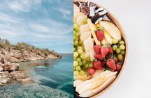 5 Hour Adults Ibiza Boat Trip + lunch, 6 drinks, SUP Boards & DJ