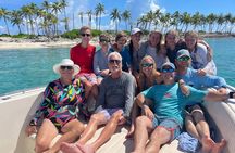 Private 32-Foot Boat Adventure: Snorkel, Sip & Fishing