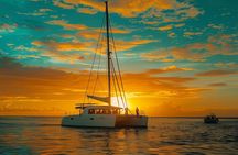 Costa Rica Catamaran Private Sunset Tour with Drinks
