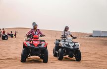 Dubai Quad Bike Safari with Camel Ride and Scenic Dune Photo Stop