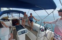 5 Hours Private Sailing Cruise in North or South Thasos