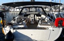 Full Day Private Luxury Sailing Cruise in South Thassos