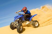 Desert Safari Dubai 30 Mins Quad Bike, Sand Board, Camel Ride BBQ