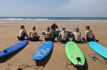 Beginner and Intermediate Surf Lesson in Tamraght