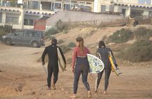 Beginner and Intermediate Surf Lesson in Tamraght