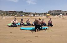 Beginner and Intermediate Surf Lesson in Tamraght