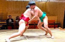 Sapporo Sumo Show Experience with Japanese Food and Photo