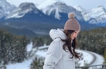 Lake Louise Johnston Canyon Hike Banff Town tour from Banff 