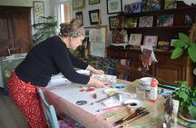 Giverny: Artist Mirai's Unique Chinese Watercolor Painting Class