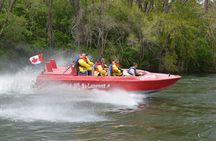 Guided Speed Boating Tour from Downtown Montreal