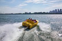 Guided Speed Boating Tour from Downtown Montreal