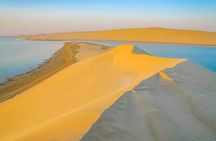 Doha Desert Safari Camel Ride, Sandboarding and Inland Sea