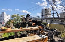 Beppu Hot Springs Bath and Make Jigokumushi Dish in Kyushu Japan