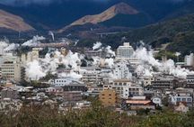 Beppu Hot Springs Bath and Make Jigokumushi Dish in Kyushu Japan