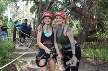 COMBO RZR or ATV + Zipline in the Vallarta Forest with Tequila