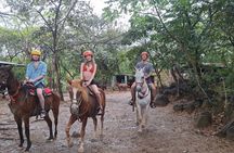 The adventure combo: zipline, horses, rafting and hot springs