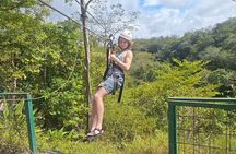 The adventure combo: zipline, horses, rafting and hot springs