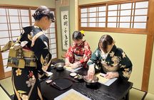 Art Sushi Rolls Experience in 150 Years Old Townhouse Kyoto