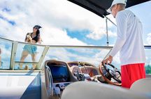 Private Yacht for Excursions in Punta Cana, Snorkeling and Booze