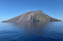Vulcano Lipari Sciara of fire by day