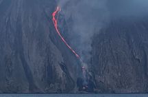 Vulcano Lipari Sciara of fire by day