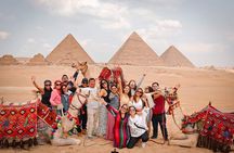 Pyramids of Giza & Sakkara with Camel Ride and Lunch Private Tour