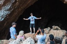 Crete: Sunset Quad Safari with Cave, Beach & Olive Oil Tasting