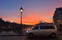 Hop On: Paris City Highlights Tour in a comfortable Minivan