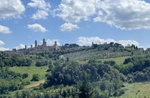 San Gimignano + Lunch&Wine tasting by van from Lucca or Pisa