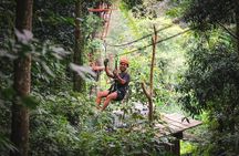 Koh Samui Jungle Zipline Adventure with Longest Zipline Course