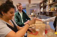 Japanese whiskey tasting; relaxed and educational in the bar