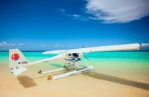 Seaplane Tours over the turquoise lagoon of the East of Mauritius