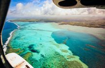 Seaplane Tours over the turquoise lagoon of the East of Mauritius