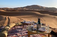 2 days tour in Merzouga Erg Chabbi with 4WD Jeep and Camel Treck 