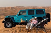 Dubai Private Jeep Safari with Sunset Setup