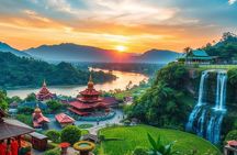 1 Day Mekong Pak Ou Caves Kuang Si Waterfalls Local Villages Tour