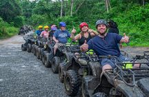 Roatan ATV City Tour and Wildlife Sanctuary Visit and Beach Club