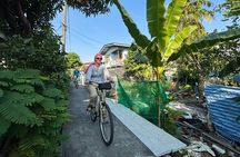 Bangkok Thonburi Backstreets and 3 Peaceful Temple Bike Tour