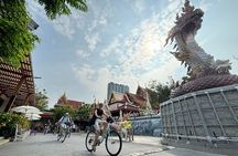 Bangkok Thonburi Backstreets and 3 Peaceful Temple Bike Tour