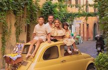 Rome Fiat 500 Vintage photo experience