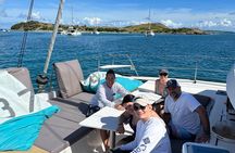 2 days 1 night by private catamaran from St Martin to St Barth